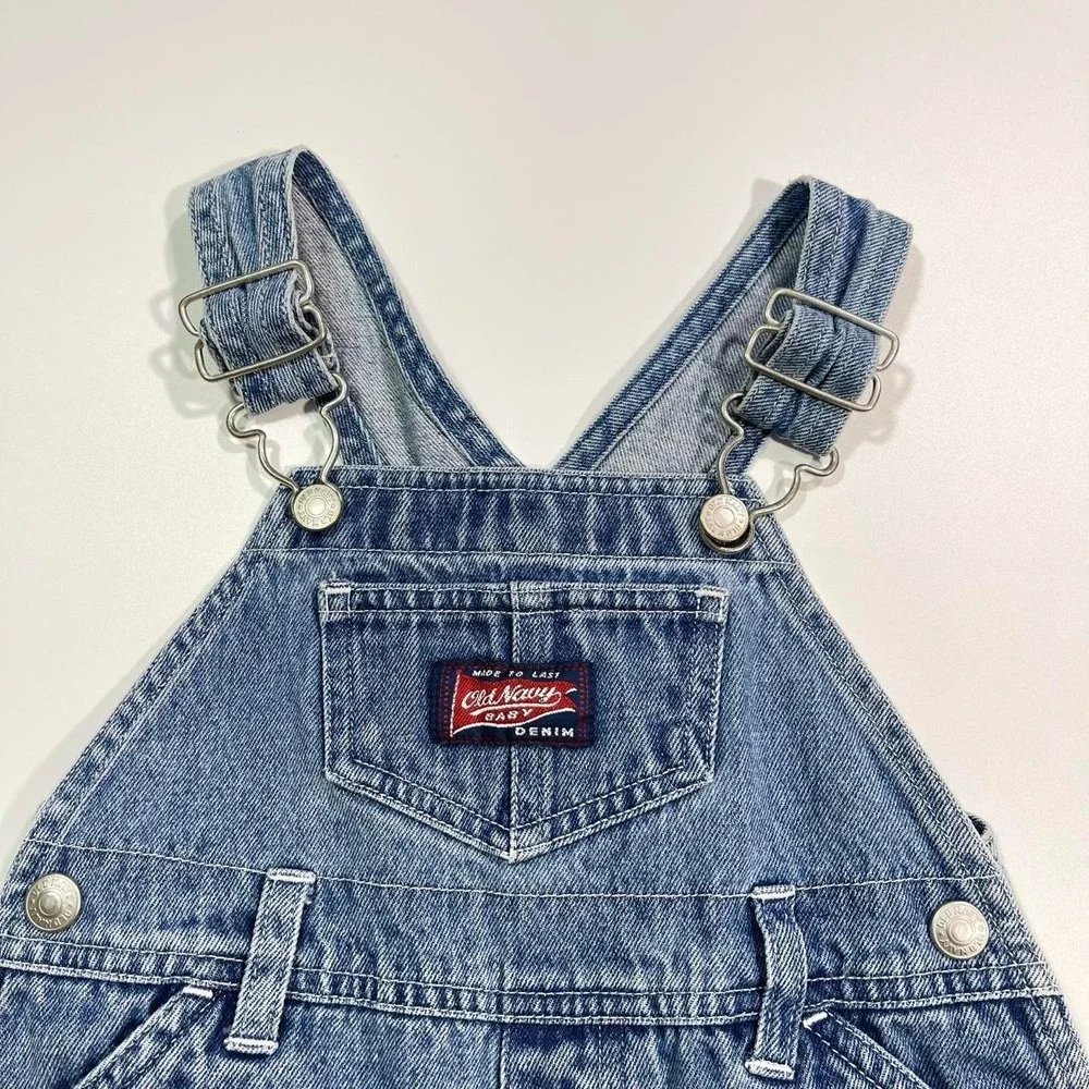 Vintage Y2K Old Navy Baby Overalls 6-12m
